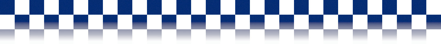 Blue and white checkerboard pattern visual